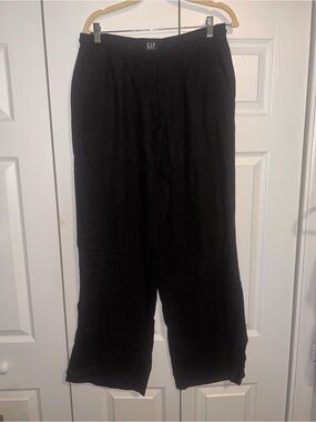 GAP Black Linen Pants